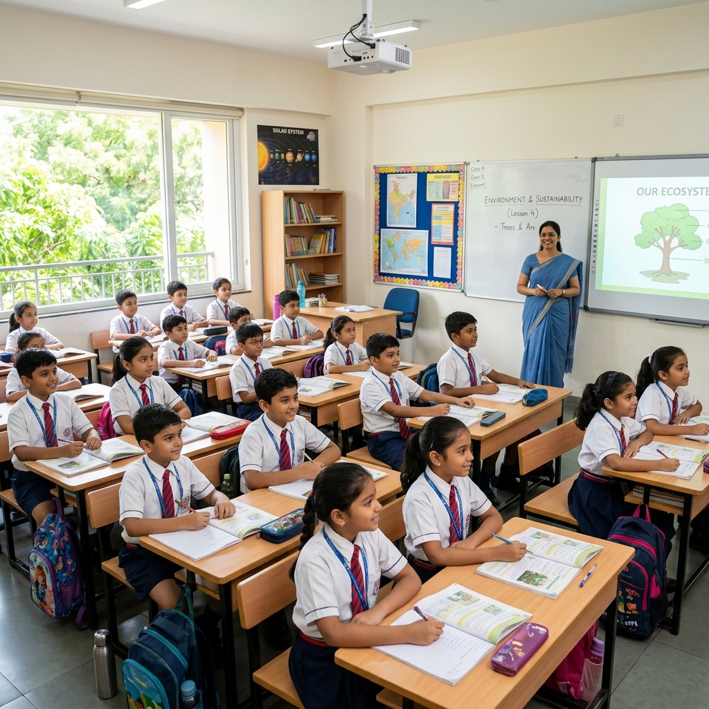 CRM Public School classroom learning